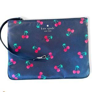 Cute Kate Spade Cherry Cosmetic Travel Bag
